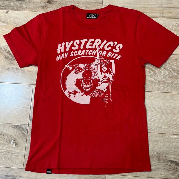ヒステリックグラマー ヒスガール 半袖Tシャツ 狼 ウルフ カットソー