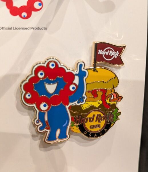 ハードロックカフェ ミャクミャク コラボ ピンバッジ Pin7