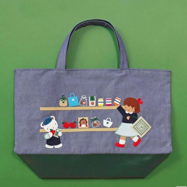 【新品未使用】KINOKUNIYA×familiarファミリア トートバッグ