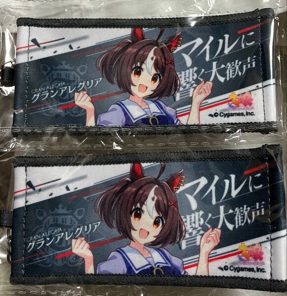 グランアレグリア 2個 ウマ娘 公式 応援タオル キーホルダー リアルガチャ 6th