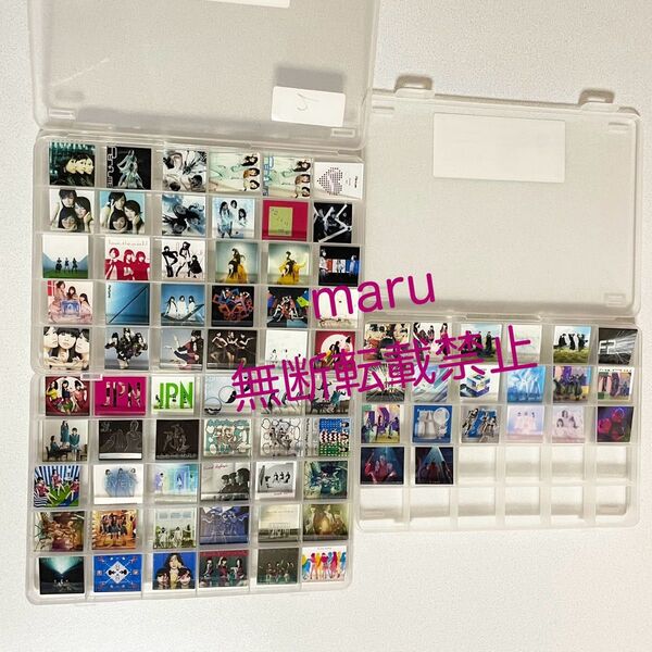 未使用 Perfume ジャケットコレクション アクリルバッジ 80個 グッズ パフューム アルバム ジャケット CD ベスト