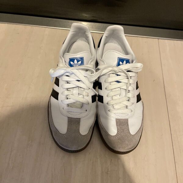 adidas Originals Samba ホワイト 白 25cm サンバ アディダス