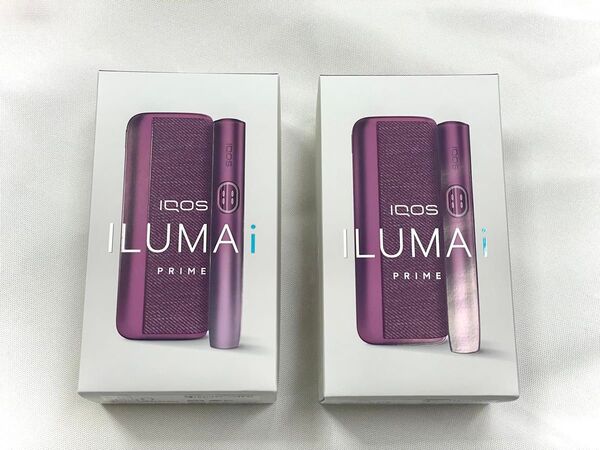 新品未開封!! IQOS ILUMA i PRIME ガーネットレッド / アイコス イルマ i プライム 2台