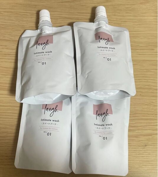 laugh.ラフドット インティメイトウォッシュ 詰め替え 100ml スイートブーケの香り 4本