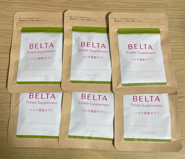 ベルタ 葉酸サプリ BELTA 5日分×6袋