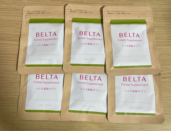 ベルタ 葉酸サプリ BELTA 5日分×6袋