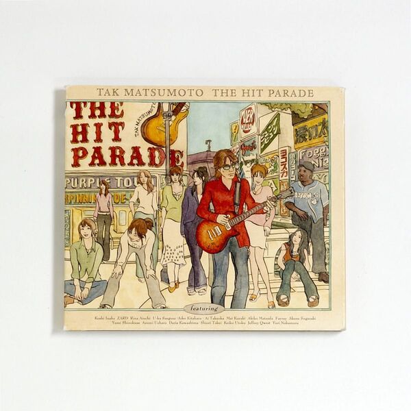 松本孝弘 TAK MATSUMOTO THE HIT PARADE 初回盤スリーブケース B’z