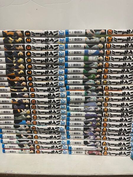 ハイキュー 全巻セット 45冊 古舘春一 難あり