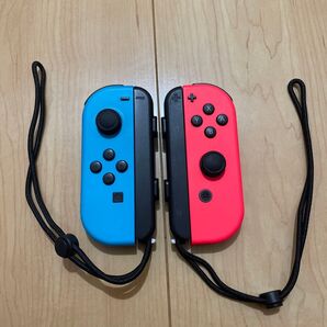 Nintendo Switch ジョイコン ネオンブルー、ネオンレッド【1】