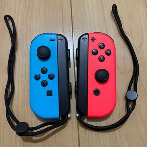 Nintendo Switch ジョイコン ネオンブルー、ネオンレッド【2】