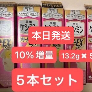 増量版 13.2g 5個 薬用 ケシミンEX 薬用ケシミンクリームEX ケシミンクリーム シミ消し 小林製薬 濃厚シミ対策