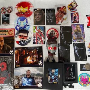 マーベルグッズセット デッドプール アイアンマン ソー ドクター・ストレンジ フィギュア ブロマイド アクリルスタンド ラバスト