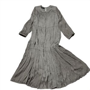 【美品】URBAN RESEARCHアーバンリサーチ ティアード シャーリングワンピース URBAN RESEARCH F