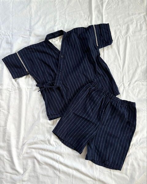 5月末まで!無印良品 子供用甚平 120cm