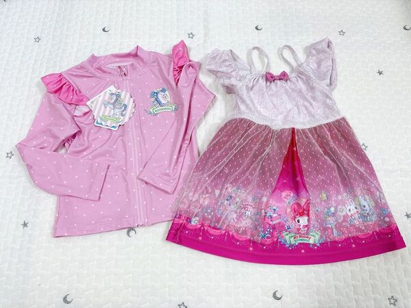 マイメロディ 水着 ラッシュガード エコネコ