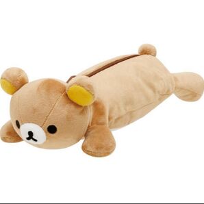 新品未開封★リラックマ ぬいぐるみペンポーチ★タグ付き ペンケース 完売品
