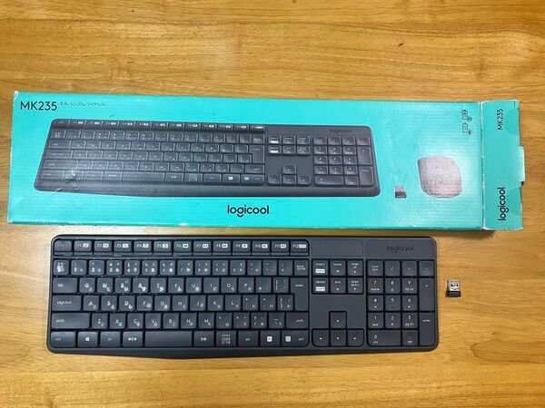 【マウス無し】Logicool ワイヤレスキーボード MK235 ブラック