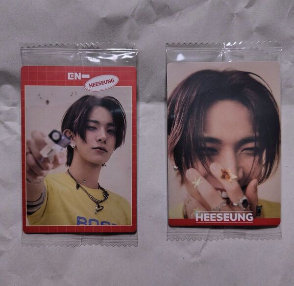 ENHYPEN ツインウエハース ステッカー ヒスン HEESEUNG セット