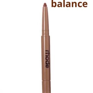 rhode ペプチドリップ シェイプ balance-caramel brownリップライナー