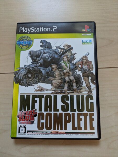 PS2 メタルスラッグ コンプリート ケースと取説のみ ※ソフトなし メタスラ