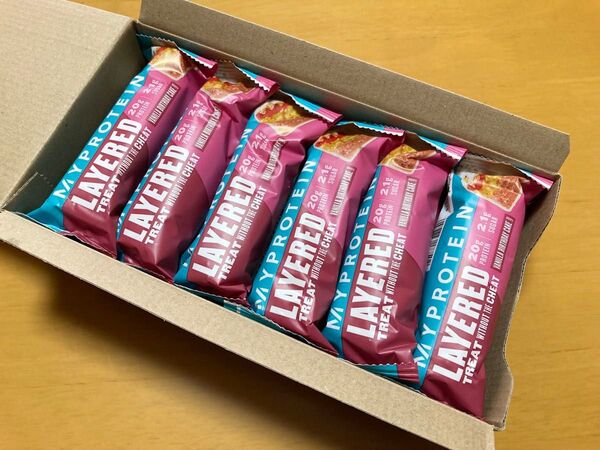 マイプロテイン レイヤードバー バニラケーキ 12本セット プロテインバー タンパク質20g