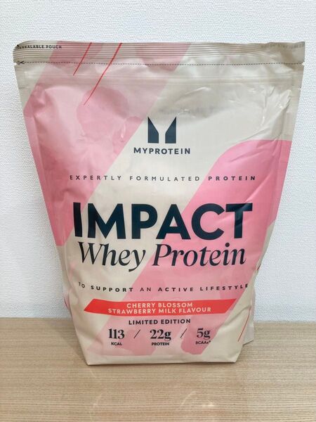 マイプロテイン ホエイプロテイン 桜ストロベリークリーム 1kg