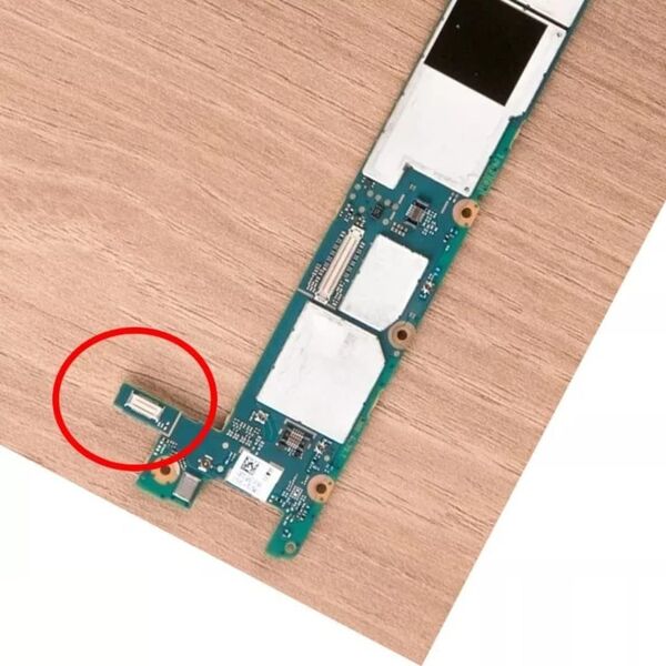 2個 SONY ソニー Xperia XZ Premium SO-04J g8141 xz1 充電 FPCコネクタ 修理