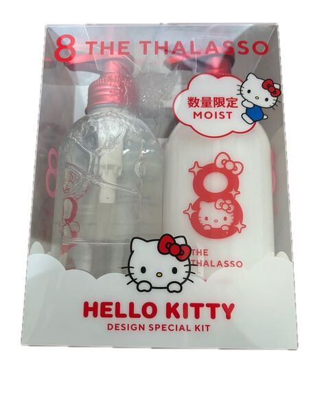 エイトザタラソ モイストシャンプー&モイストトリートメント ハローキティデザインスペシャルキットA 各 475ml 新品未開封品