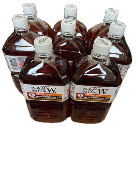 コカ・コーラ からだすこやか茶W ペットボトル 1050ml 8本 特定保健用食品 賞味期限 2025年5月 新品未開封品