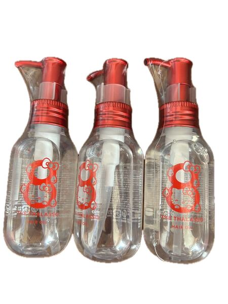 エイトザタラソ リペアショット&EXモイスト美容液オイル ハローキティデザインA 100ml 3本 新品未開封品
