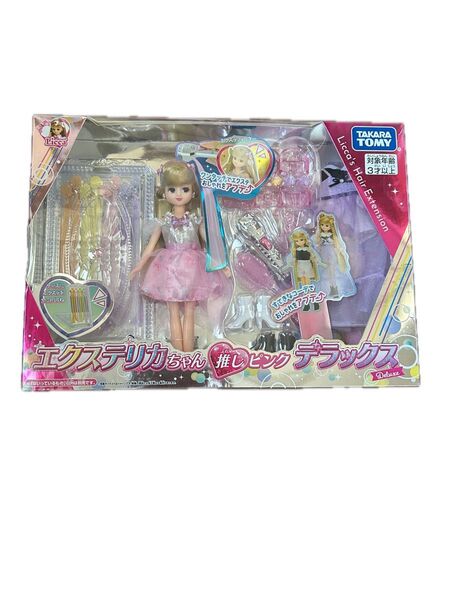 タカラトミー リカちゃん エクステリカちゃん 推しピンク デラックス 新品未開封品