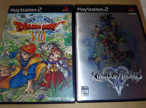 【PS2】 ドラゴンクエストVIII 空と海と大地と呪われし姫君 キングダムハーツ2