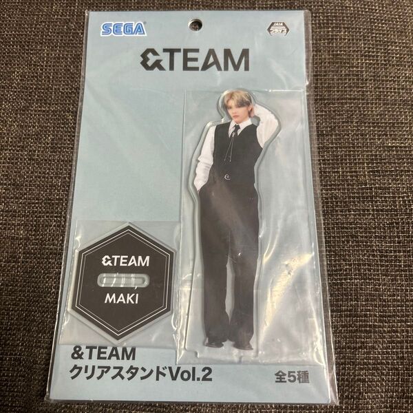 &TEAM クリアスタンド Vol.2 MAKI アクスタ 未開封