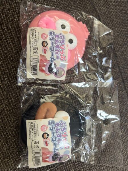 ぷちりっぷもんすたー ミラーコーム 2個セット くし鏡 ソーセージリップモンスター