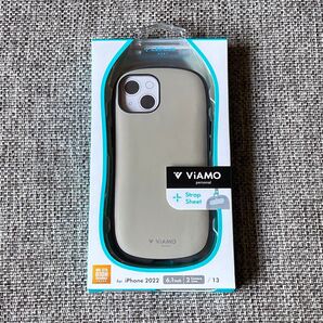 iPhone 14/13 耐衝撃ハイブリッドケース ViAMO personal グレージュ iPhone 14/13