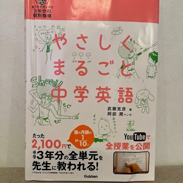 やさしくまるごと中学英語 おうちでガッチリ3年分の個別指導 (おうちでガッチリ3年分の個別指導) 武藤克彦/著