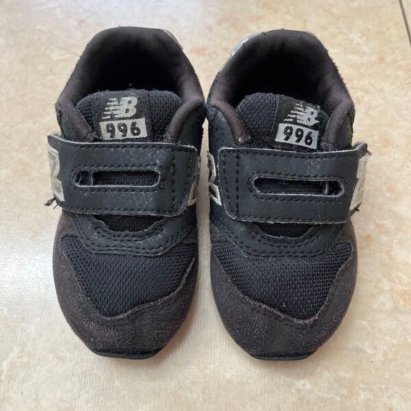 スニーカー ニューバランス996 13.0 ブラック ベビーシューズ 靴 Newbalance