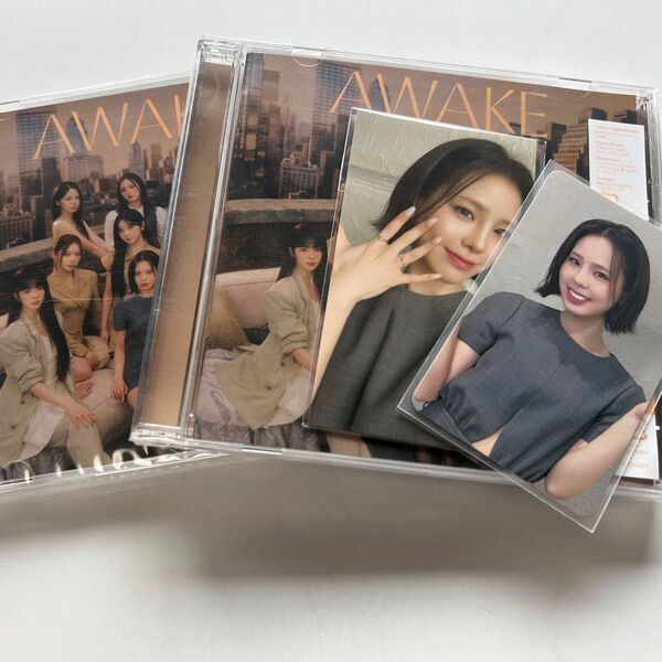 NiziU AWAKE CD 通常盤 2枚セット マコ トレカ付き