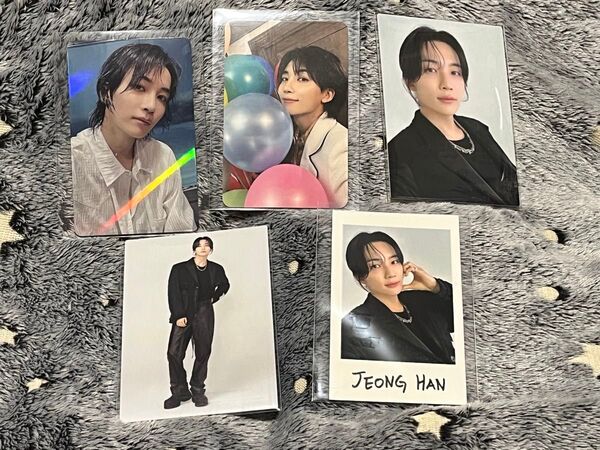 SEVENTEEN セブチ JEONGHAN ジョンハン トレカ 5枚セット
