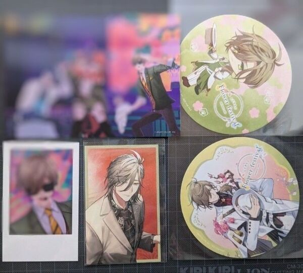 オリバー・エバンス にじさんじ歌謡祭 ボイスビジュアルカード Flower festival コラボカフェ エデン組