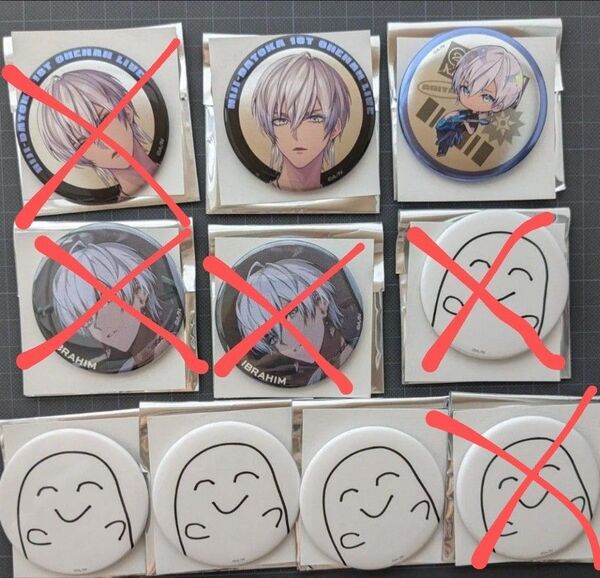 イブラヒム 2時だとか 1st live 缶バッジ にじさんじ