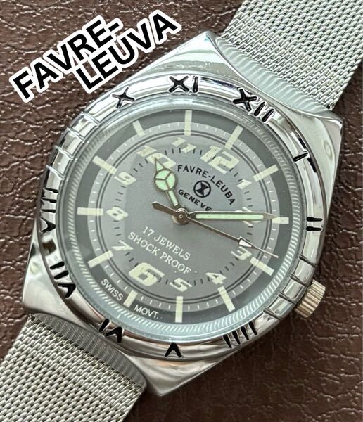 FAVRE-LEUVA ファーブルルーバ メンズ 腕時計 手巻き