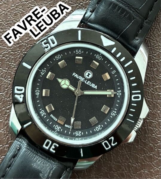 FAVRE-LEUBA ファーブルルーバ メンズ 腕時計 手巻き ブラック