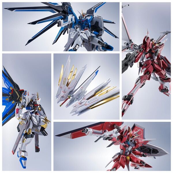 新品未開封 metal robot 魂 機動戦士ガンダムSEED FRREDOM 5点セット