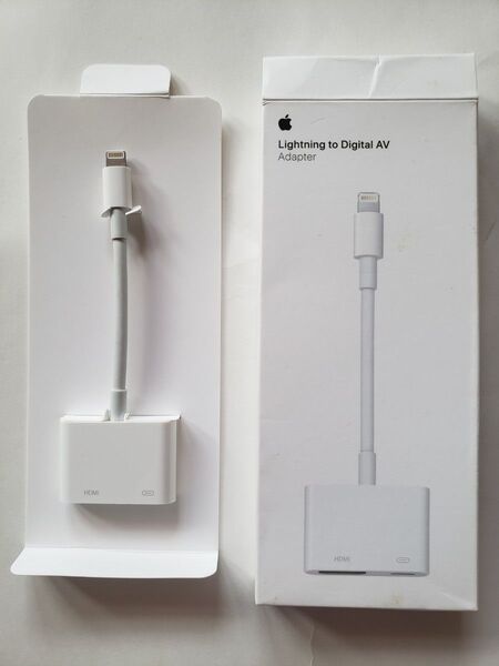 Apple純正 Lightning - Digital AVアダプタ モデル A1438 HDMI