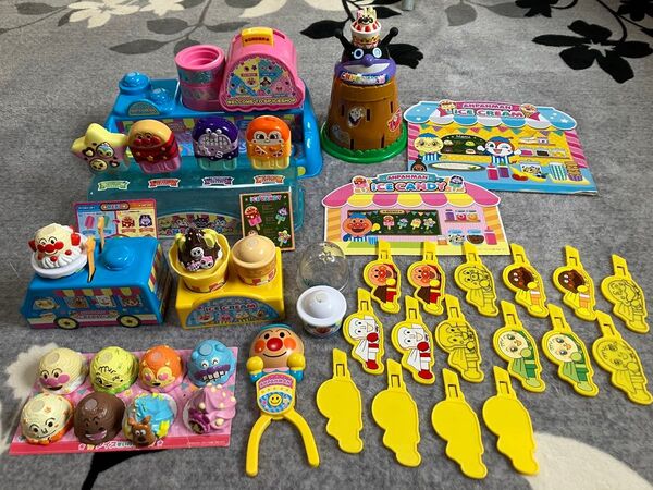 アンパンマン おもちゃ アイスクリーム屋さん まとめ売り