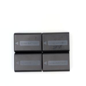 Sony NP-FW50 互換バッテリー 4個とバッテリー・ケース