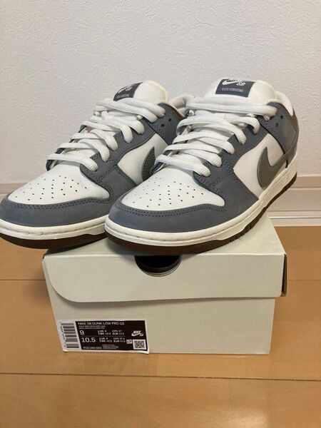 堀米 雄斗(Yuto Horigome) × Nike SB Dunk Low Pro QS "Wolf Grey"