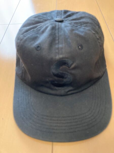 supreme Tonal S Logo 6-Panel Black