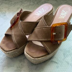 ZARA サンダル 38